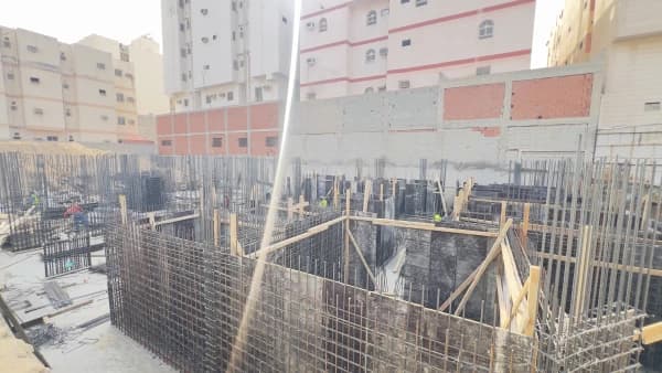 مرحلة انشاء الخزانات 